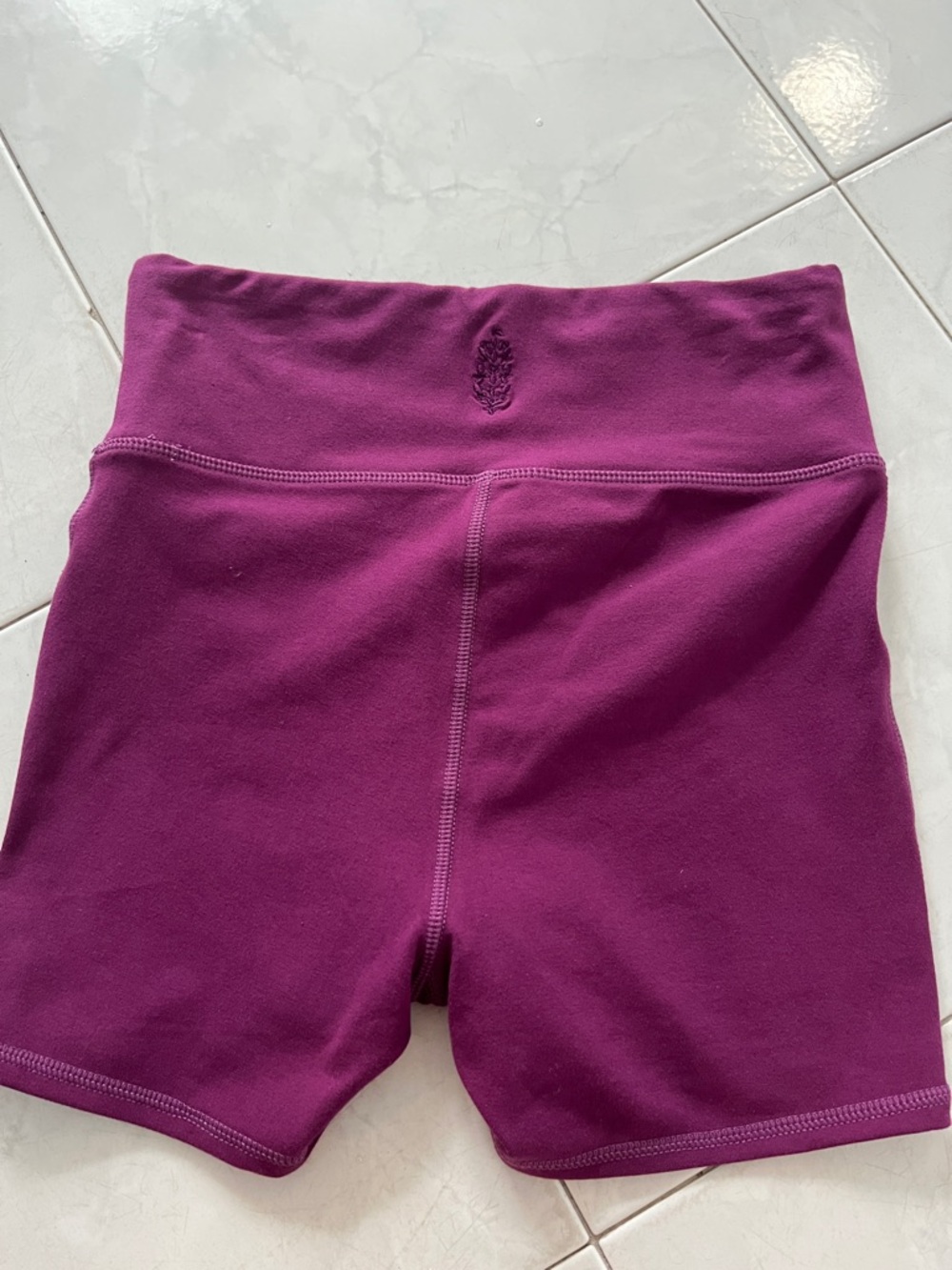 FP Movement Burgundy/Purple Bike Shorts